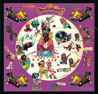 Funkadelic - Poster Signed by Designer Stozo