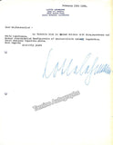 Lehmann, Lotte - Typed Letters Signed + Signed Card