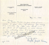 Musicologist - Composer - Librarian Large Autograph Letter Lot
