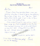 Musicologist - Composer - Librarian Large Autograph Letter Lot