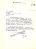 Musicologist - Composer - Librarian Large Autograph Letter Lot