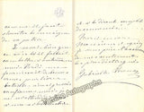 Krauss, Gabrielle - Autograph Letter Signed