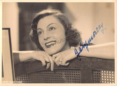 Morlay, Gaby - Signed Photograph