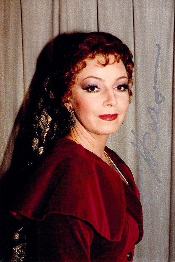 Kalinina, Galina - Signed Photo as Tosca