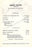 Ohlsson, Garrick - Set of 2 Signed Programs 1972