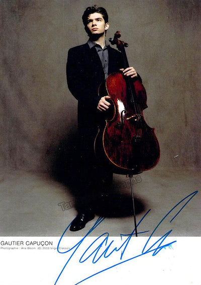 Capucon, Gautier - Signed Photo