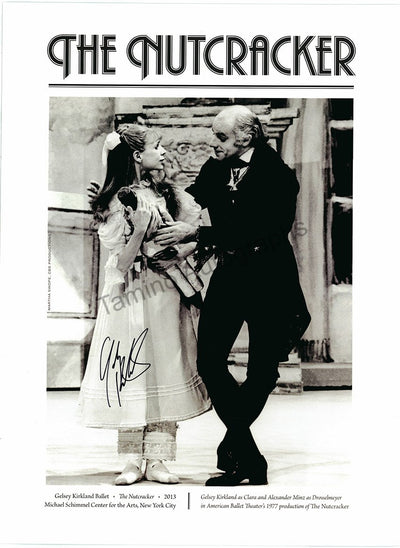 Kirkland, Gelsey - Signed Poster "The Nutcracker"