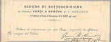 Bellincioni, Gemma - Signed Check + Unsigned Photo in Fedora