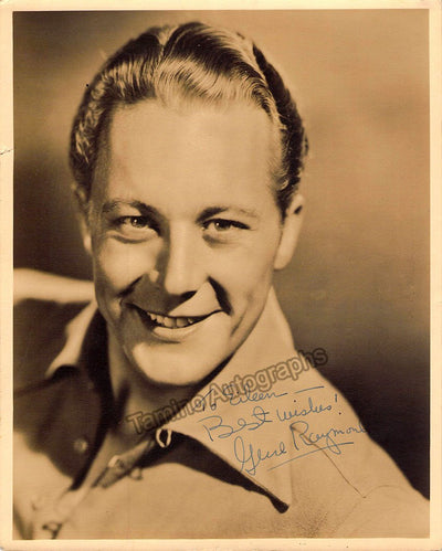 Raymond, Gene - Signed Photo