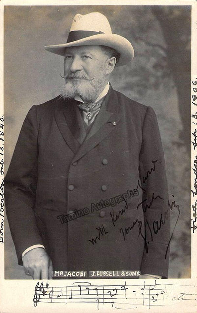 Jacobi, Georg - Signed Photo