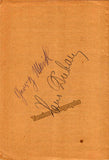 Duhan, Hans - Maikl, Georg - Signed Program Vienna 1917
