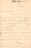 MacFarren, George Alexander - Autograph Letter Signed