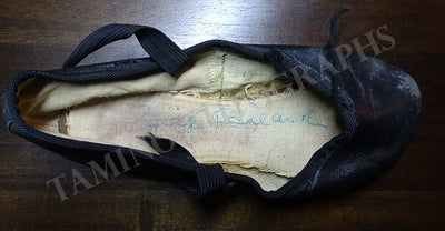 Balanchine, George - Signed Pointe Shoe