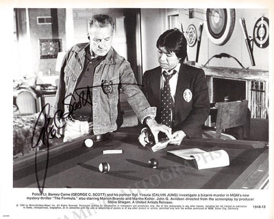 Scott, George - Signed Photo in "The Formula"