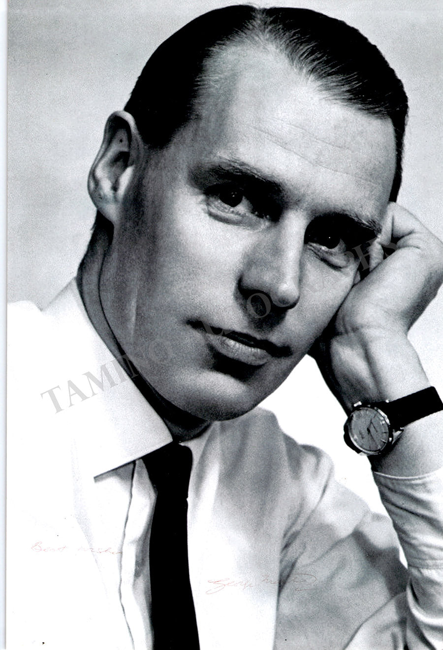 George Martin Autograph Signed Photograph – Tamino