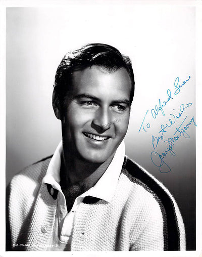 Montgomery, George - Signed Photograph