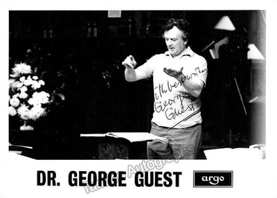 Guest, George - Signed Photo in Rehearsal