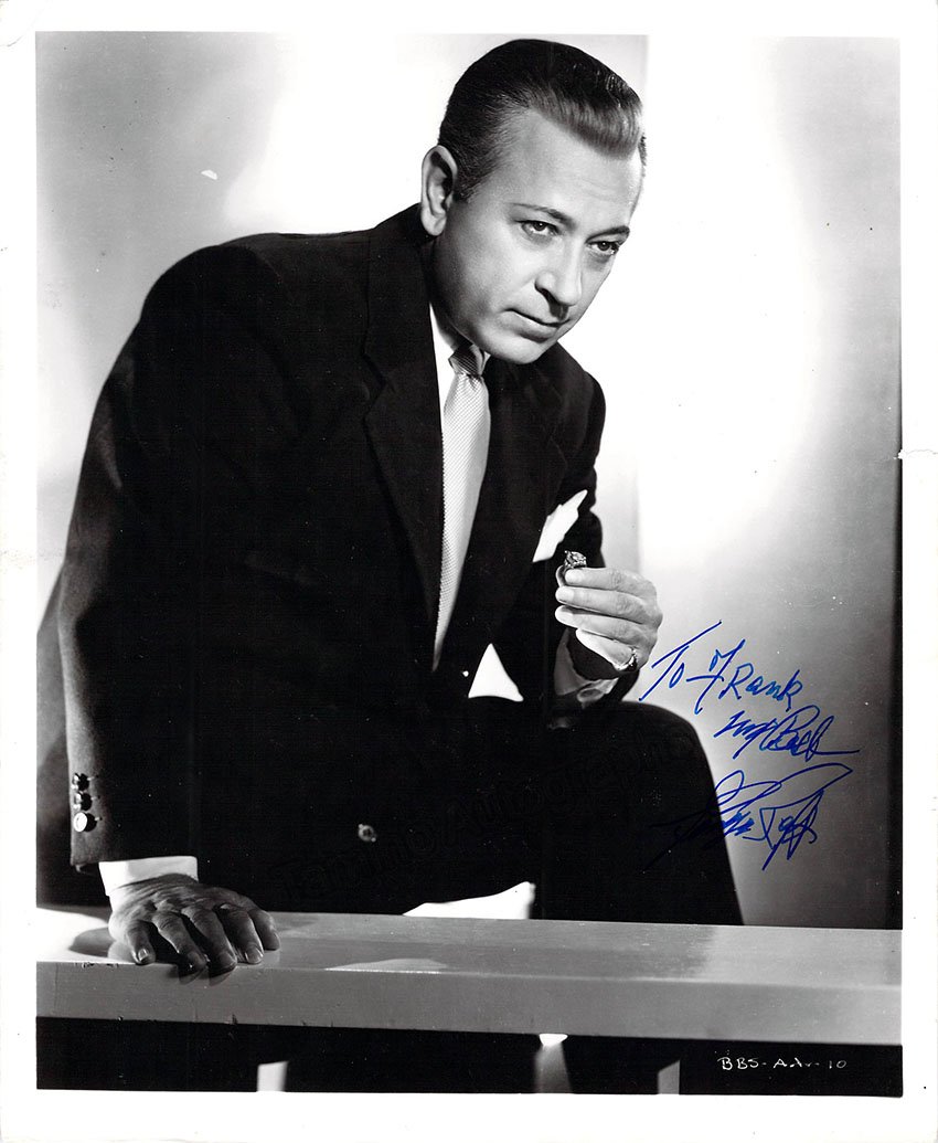 George Raft Package Raft, George - Signed Photo