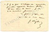 Bizet, Georges - Autograph Letter Signed