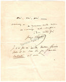 Bizet, Georges - Autograph Note Signed