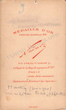 Marty, Georges - Signed CDV Photograph 1895