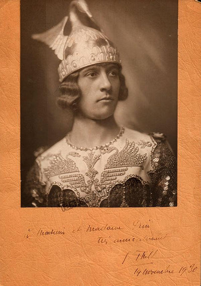Thill, Georges - Signed Photo in Lohengrin 1930