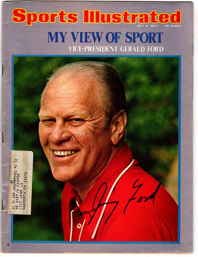 Ford, Gerald - Sports Illustrated Magazine Signed