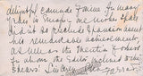 Farrar, Geraldine - Autograph Note Signed + Signed Playbill