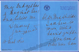 Farrar, Geraldine - Lot of Autograph Letters and Autograph Notes Signed + Signed Card