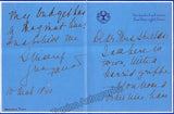 Farrar, Geraldine - Lot of Autograph Letters and Autograph Notes Signed + Signed Card