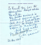 Farrar, Geraldine - Lot of Autograph Letters and Autograph Notes Signed + Signed Card