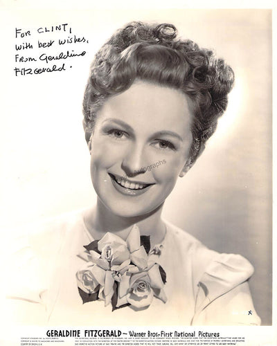 Fitzgerald, Geraldine - Signed Photograph