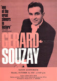 Souzay, Gerard - Signed Playbill