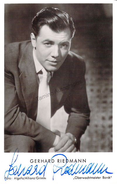 Riedmann, Gerhard - Signed Photograph