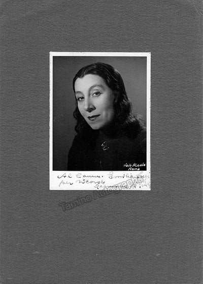 Di Giulio, Germana - Signed Photo