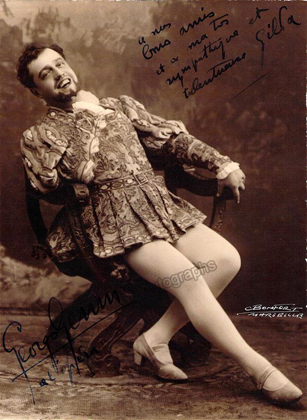 Genin, Georges - Signed Photograph in Role