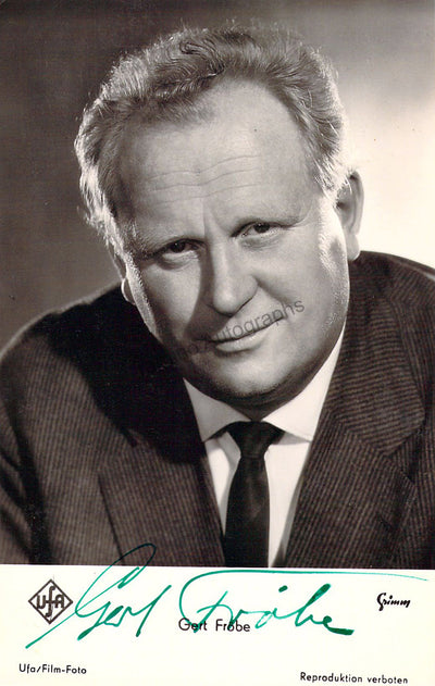 Frobe, Gert - Signed Photograph