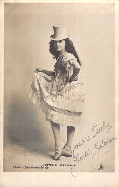 Gitana, Gertie - Signed Photograph