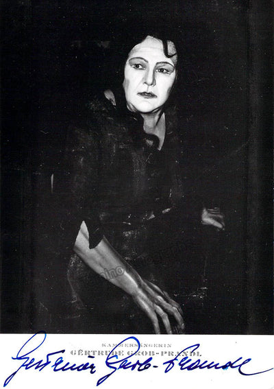 GROB-PRANDL, Gertrude (Various Autographs)