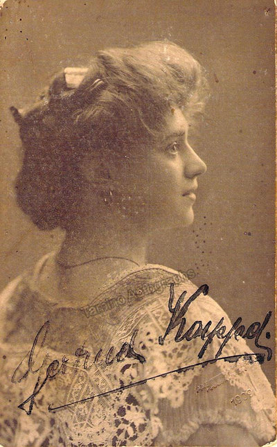 KAPPEL, Gertrude (Various Autographs)