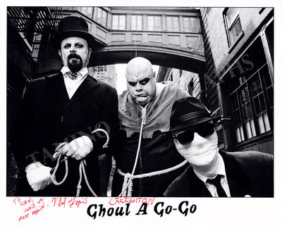 Ghoul A Go-Go - Photograph Signed by Vlad & Creighton