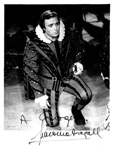 Aragall, Giacomo - Signed Photograph in Don Carlo