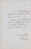 Meyerbeer, Giacomo - Autograph Note Signed