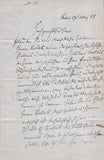 Meyerbeer, Giacomo - Autograph Note Signed