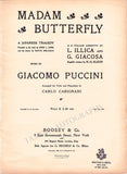 Puccini, Giacomo - Signed Score Pages