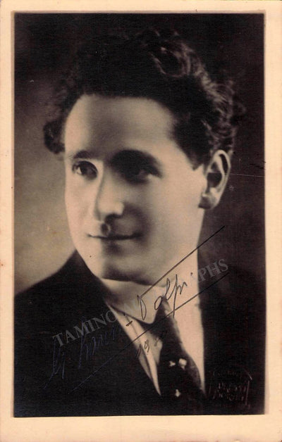 Lauri-Volpi, Giacomo - Signed Photo 1930