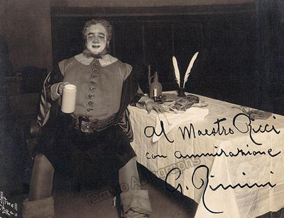 Rimini, Giacomo - Signed Photo in Falstaff