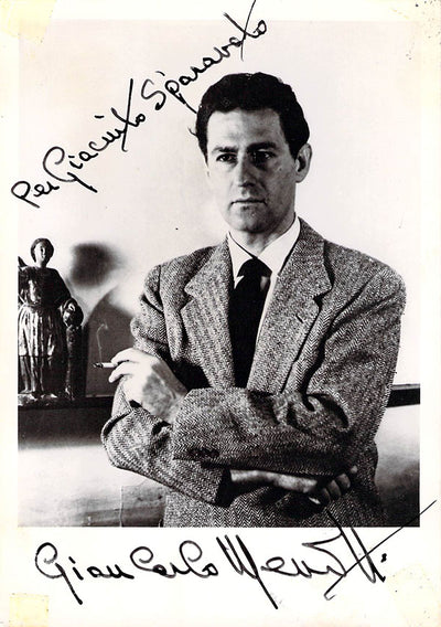 Menotti, Gian Carlo - Signed Photograph