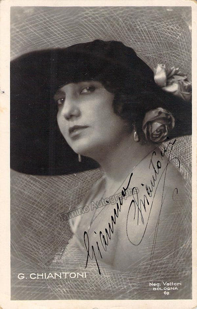 Chiantoni, Giannina - Signed Photo