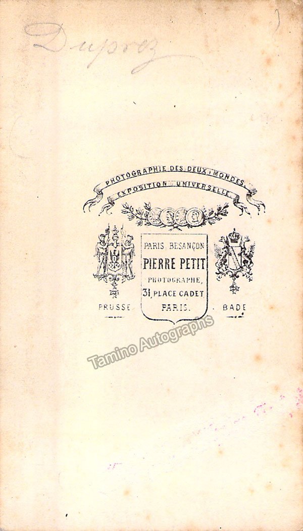 Duprez, Gilbert - Unsigned CDV - Tamino